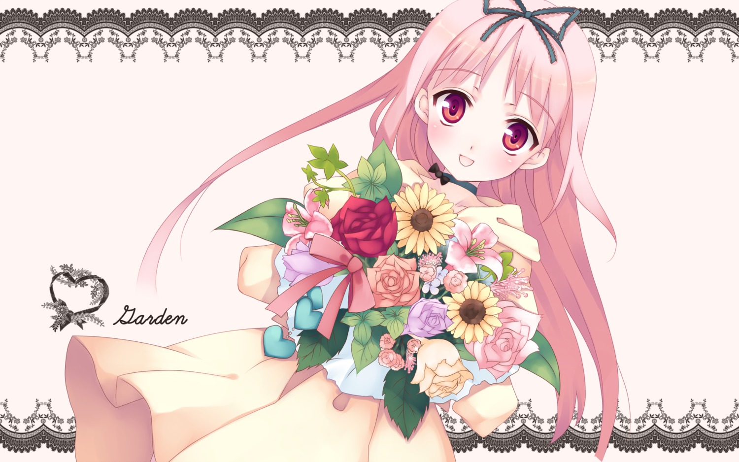 garden himemiya_ruri kodamasawa_izumi wallpaper