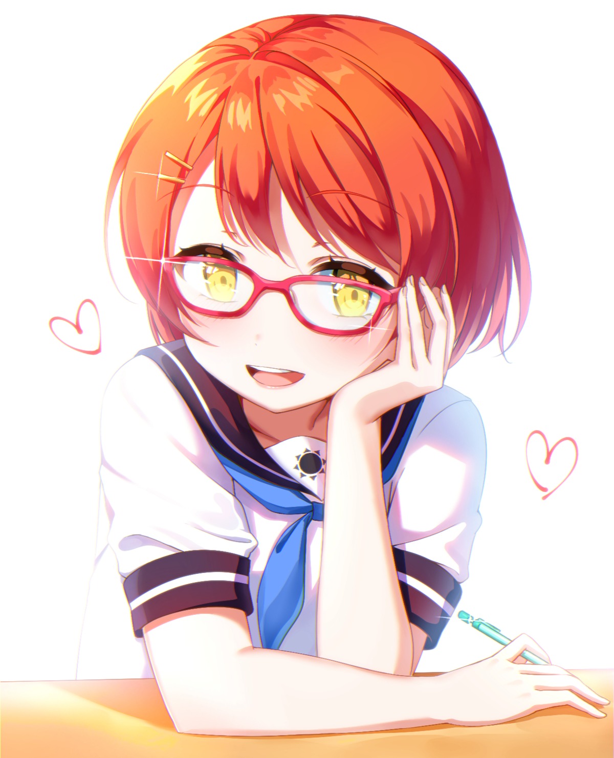 hachinatsu megane seifuku