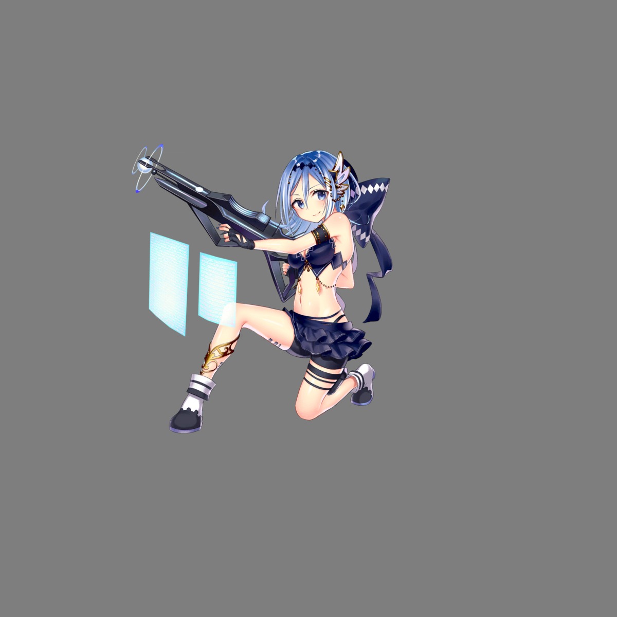 cleavage gun heels hoshi_no_girls_odyssey transparent_png