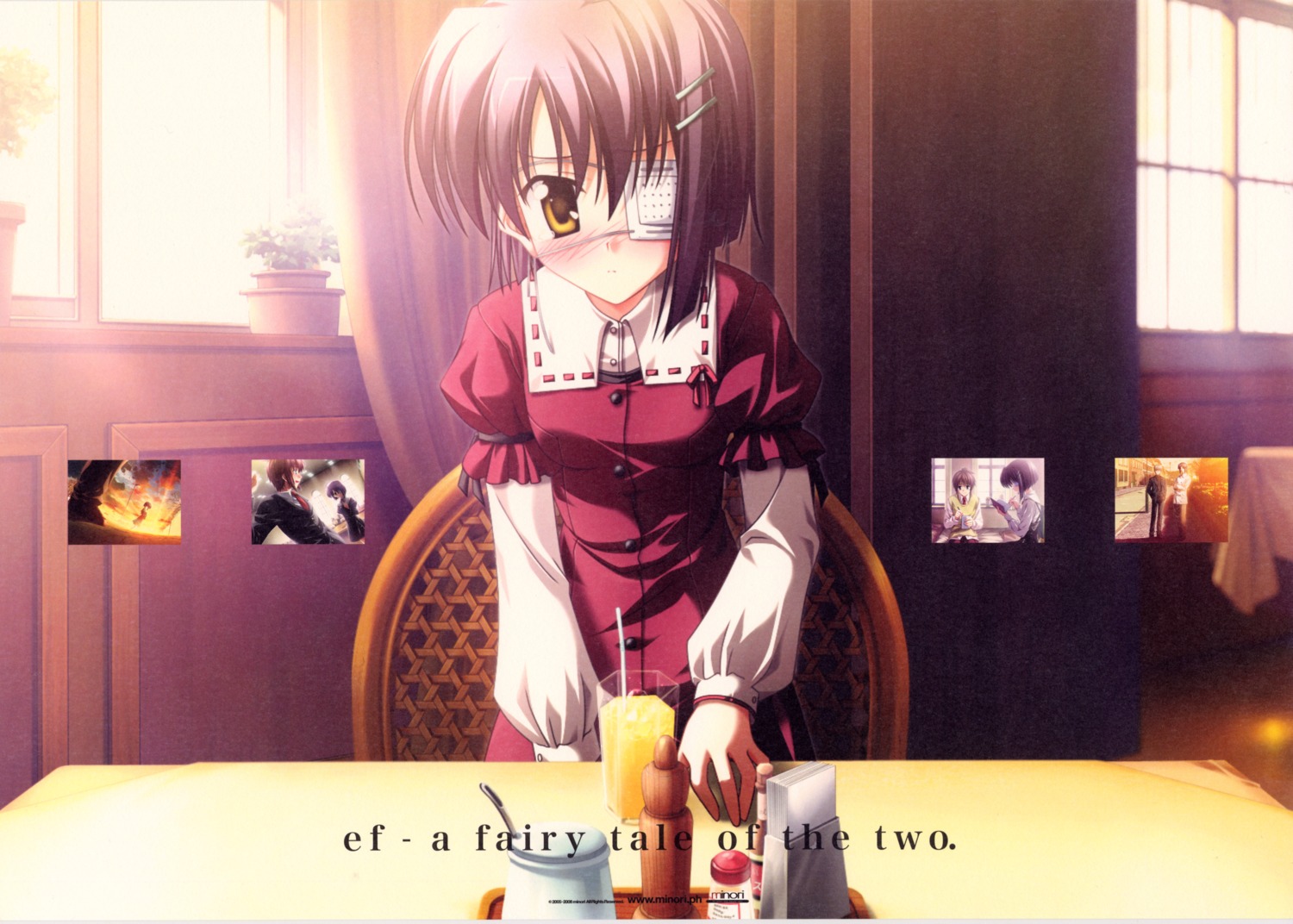 ef_~a_fairytale_of_the_two~ eyepatch minori nanao_naru shindou_chihiro