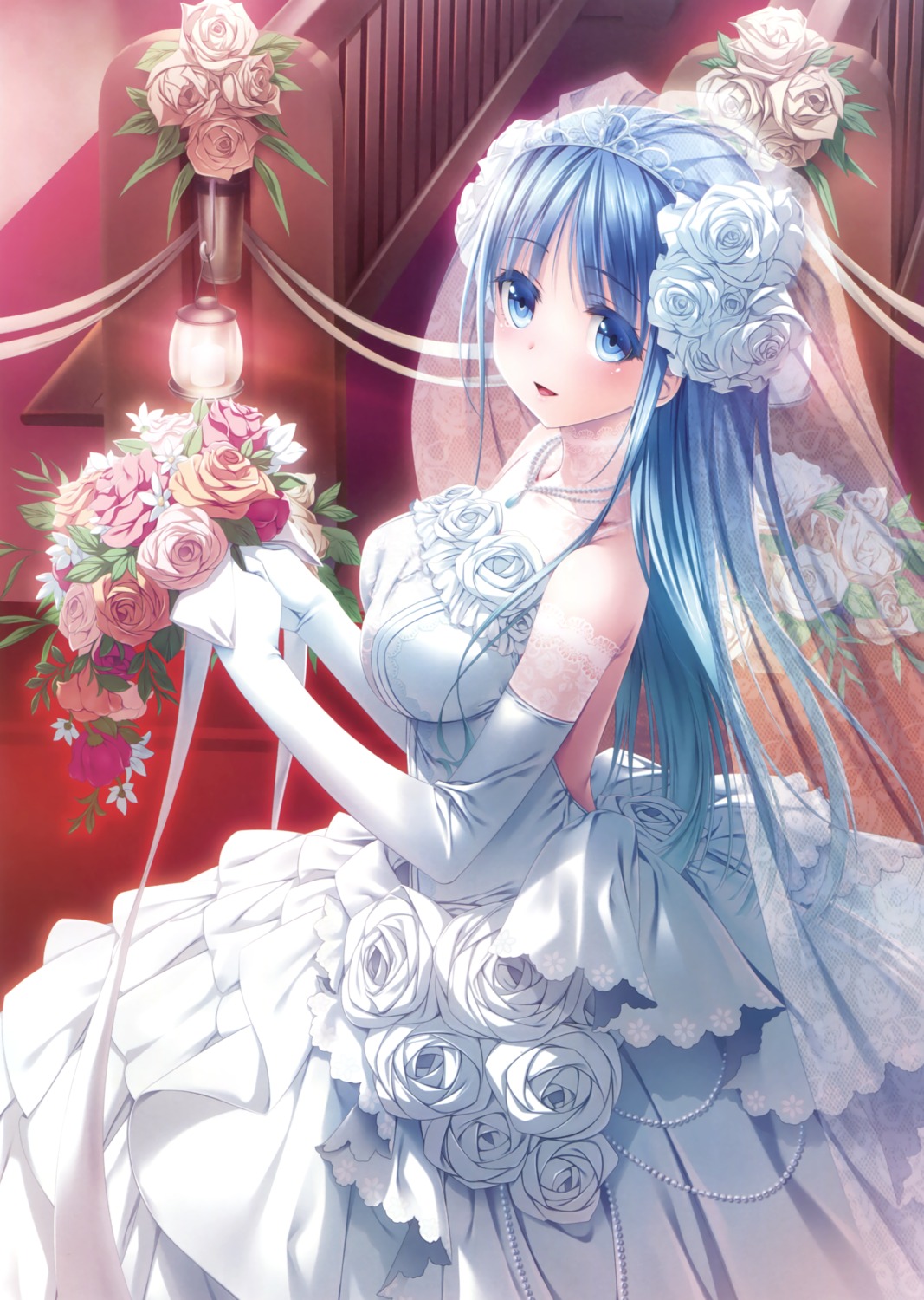 dress narumi_suzune see_through wedding_dress