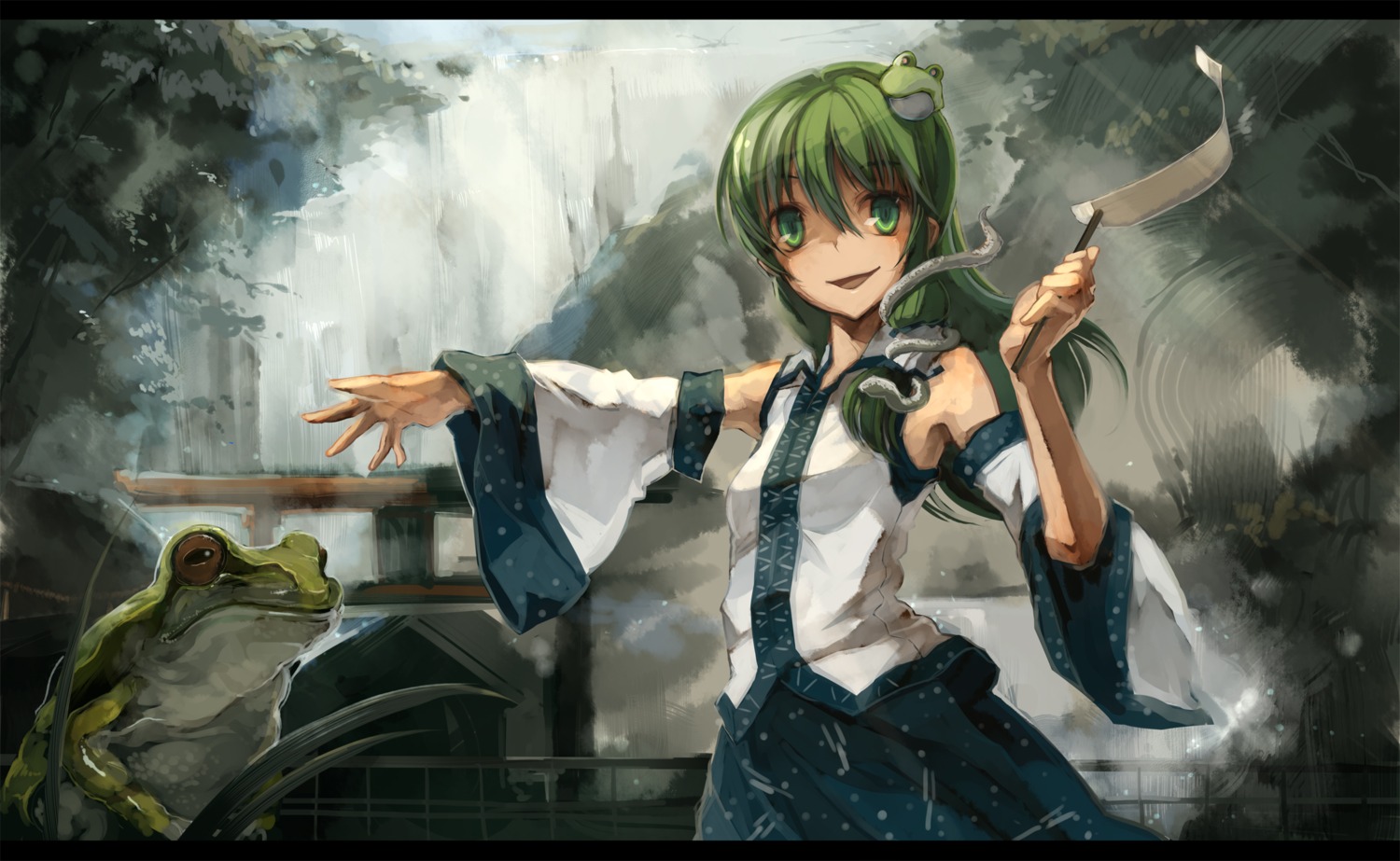 kochiya_sanae shimadoriru touhou