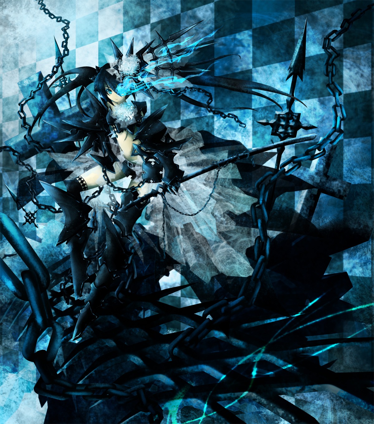 black_rock_shooter black_rock_shooter_(character) gene sword vocaloid