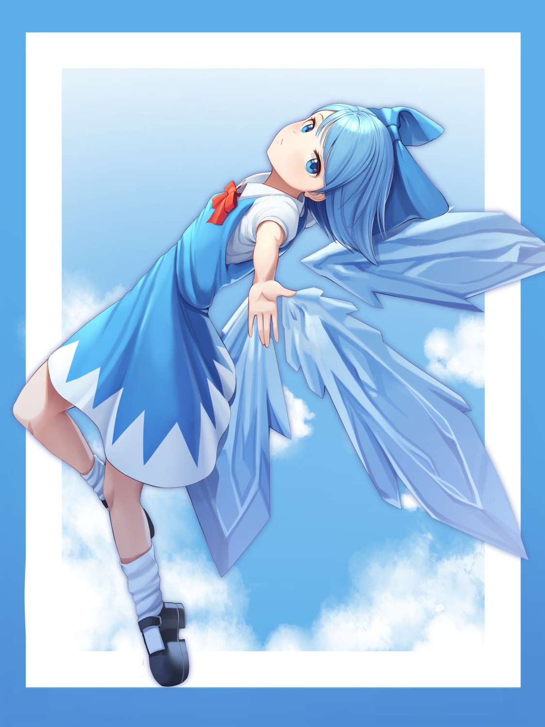 cirno goback touhou wings