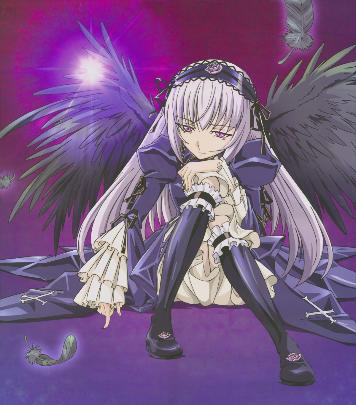 lolita_fashion rozen_maiden suigintou wings