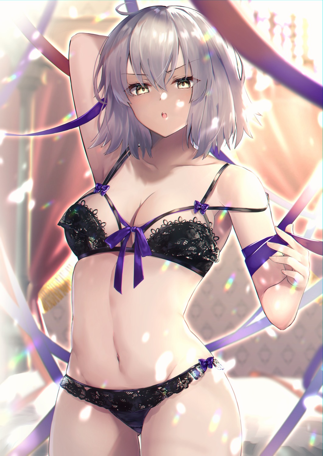 bra fate/grand_order hane_yuki jeanne_d'arc jeanne_d'arc_(alter)_(fate) pantsu