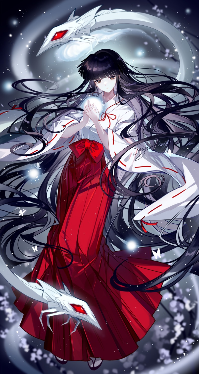 inuyasha kikyou_(inuyasha) miko sheya