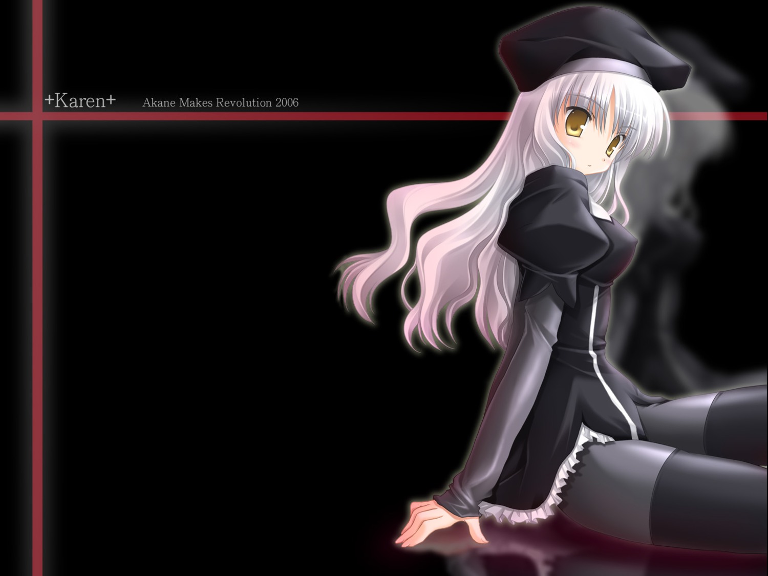 caren_hortensia fate/hollow_ataraxia fate/stay_night ikegami_akane pantyhose wallpaper