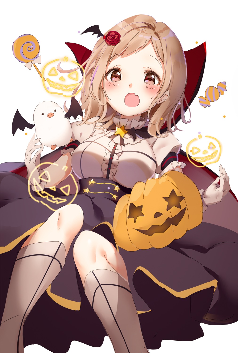 halloween kinako_(shiratama_mochi)