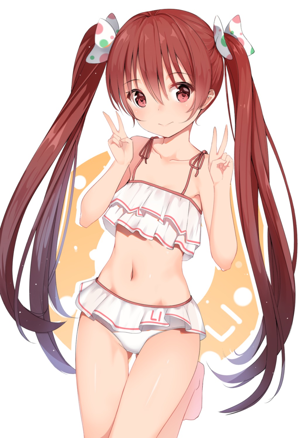 bikini gin00 kantai_collection libeccio_(kancolle) swimsuits