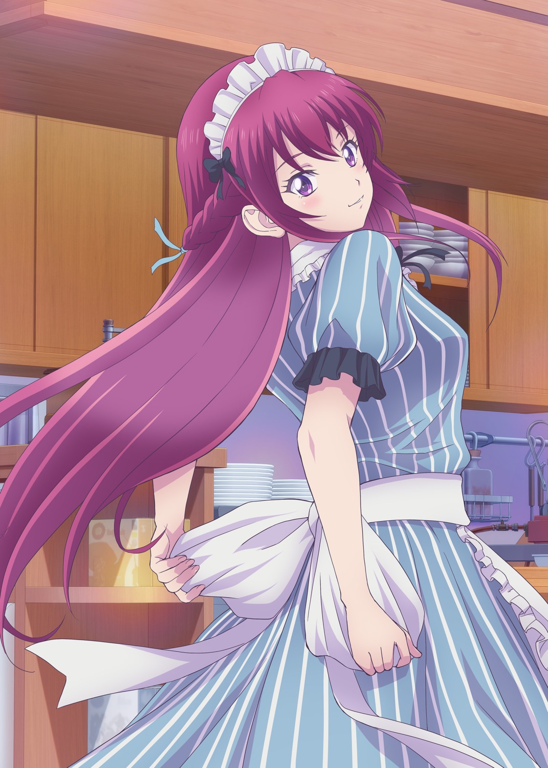 maid makuzawa_ouka megami_no_café_terrace tagme waitress