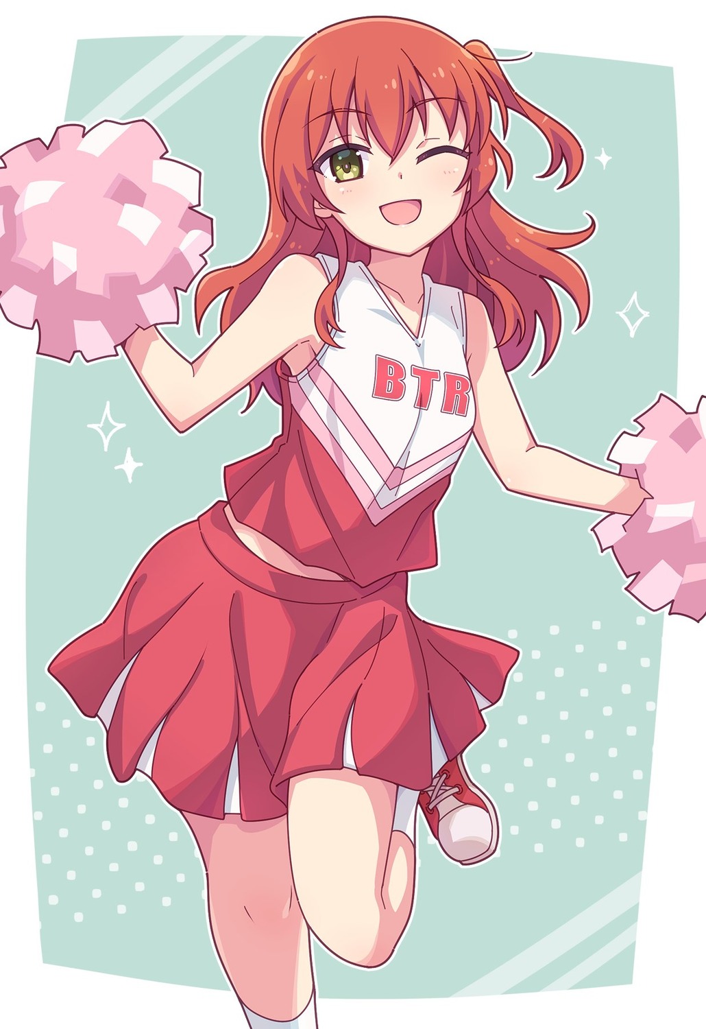 bocchi_the_rock! cheerleader e20 kita_ikuyo