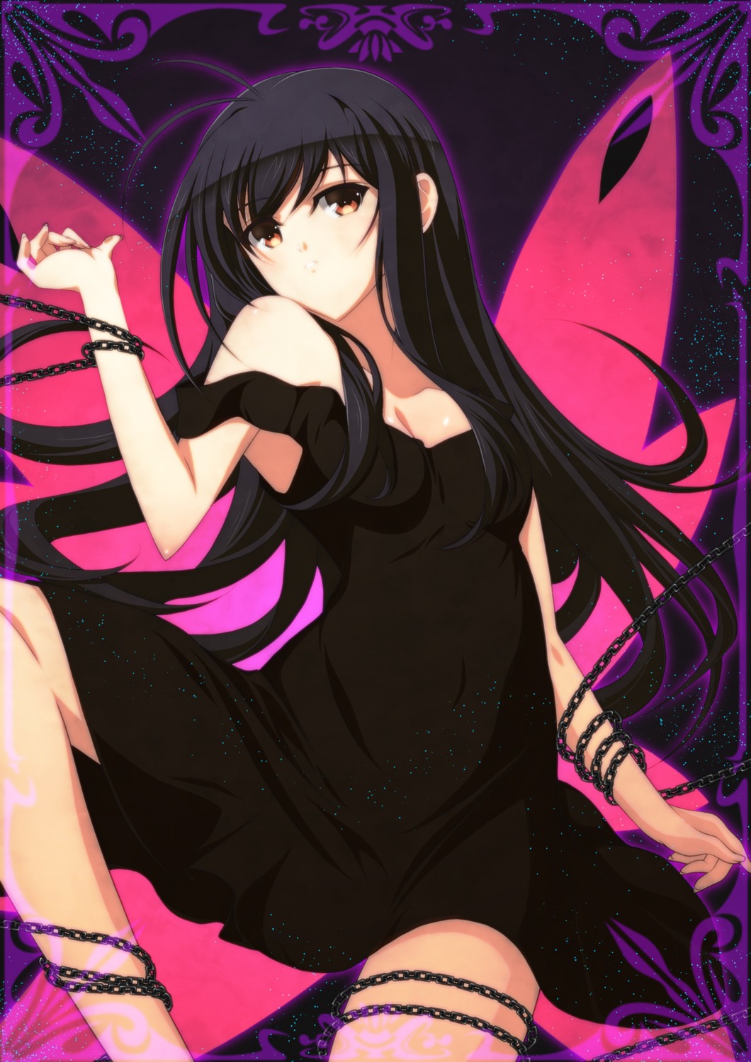 accel_world dress ka2 kuroyukihime wings