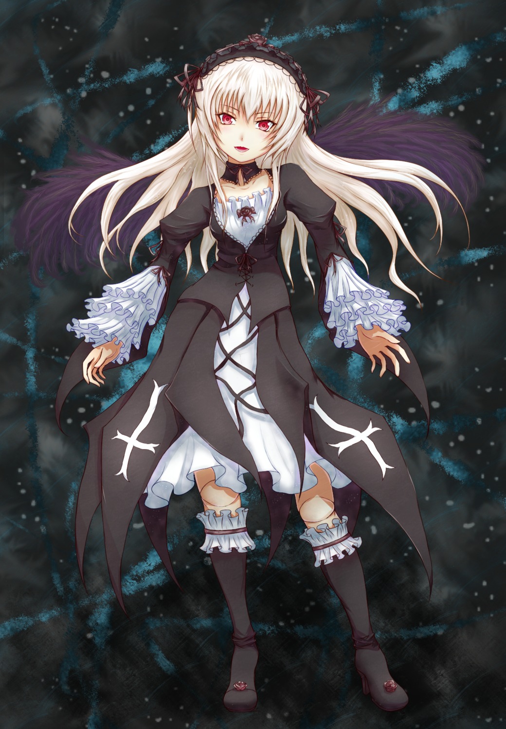 astn gothic_lolita lolita_fashion rozen_maiden suigintou wings