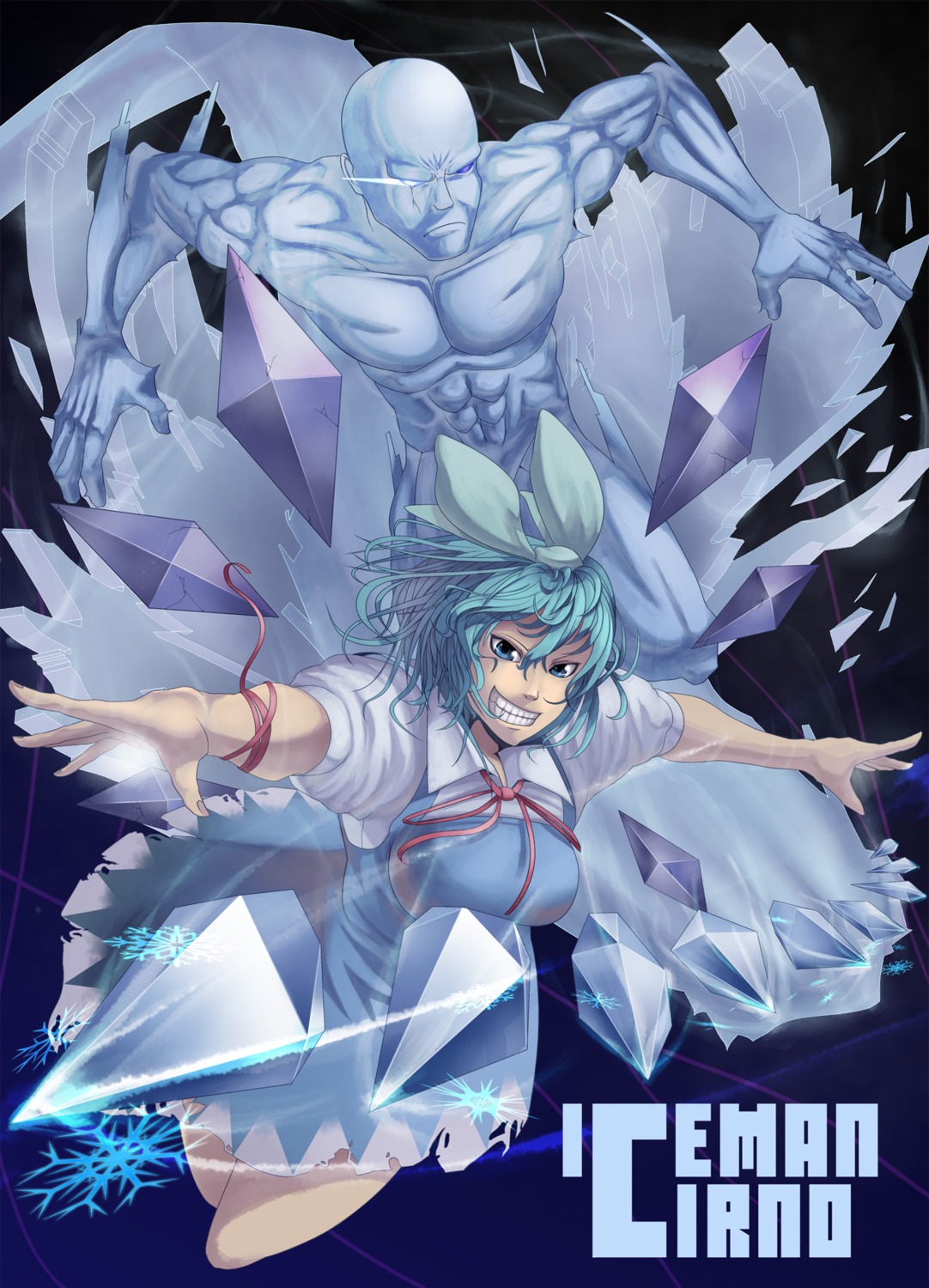 cirno shelly touhou