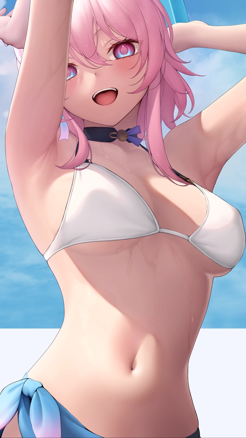 bikini honkai:_star_rail march_7th shirafuji_ene swimsuits