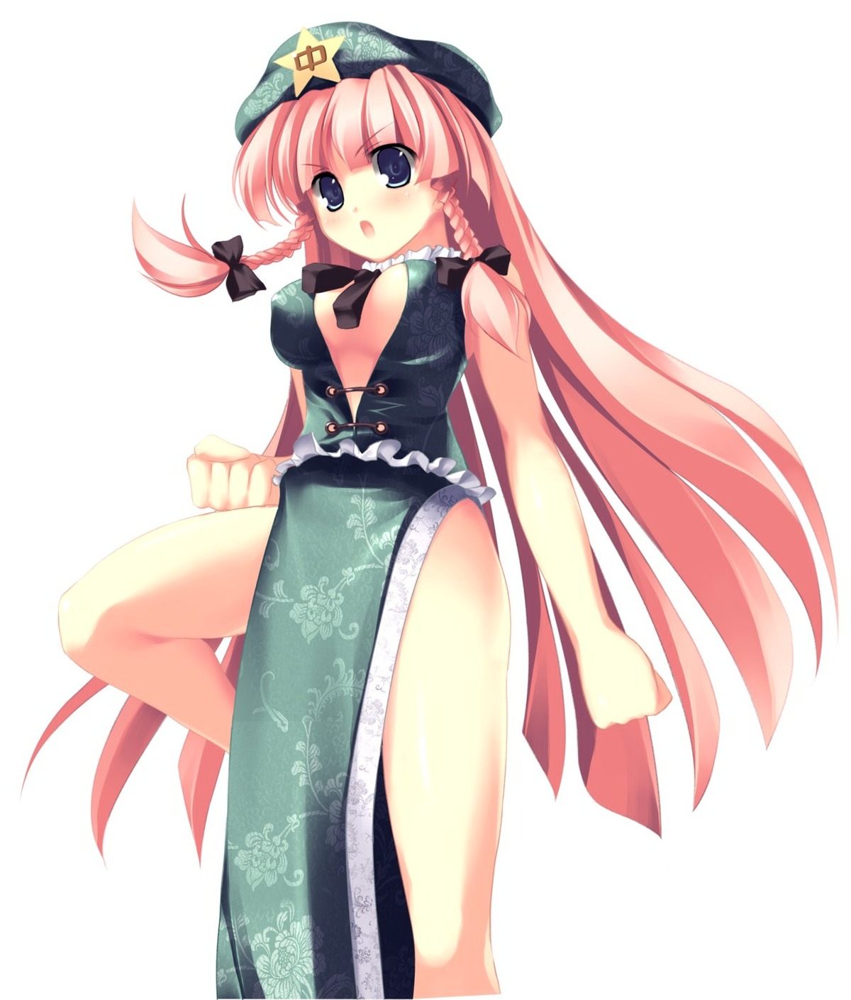 chinadress hong_meiling tateha touhou