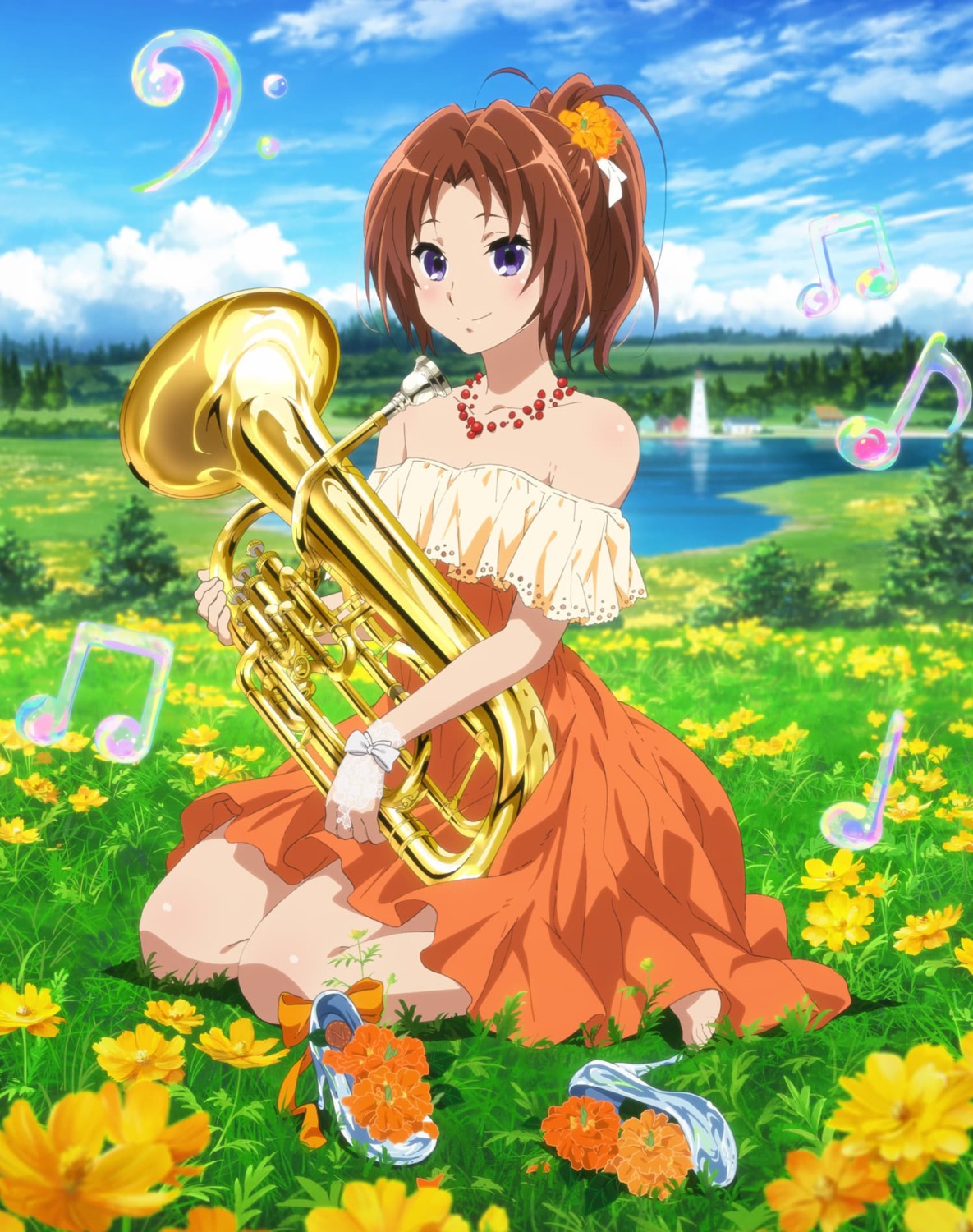 dress hibike!_euphonium landscape nakagawa_natsuki