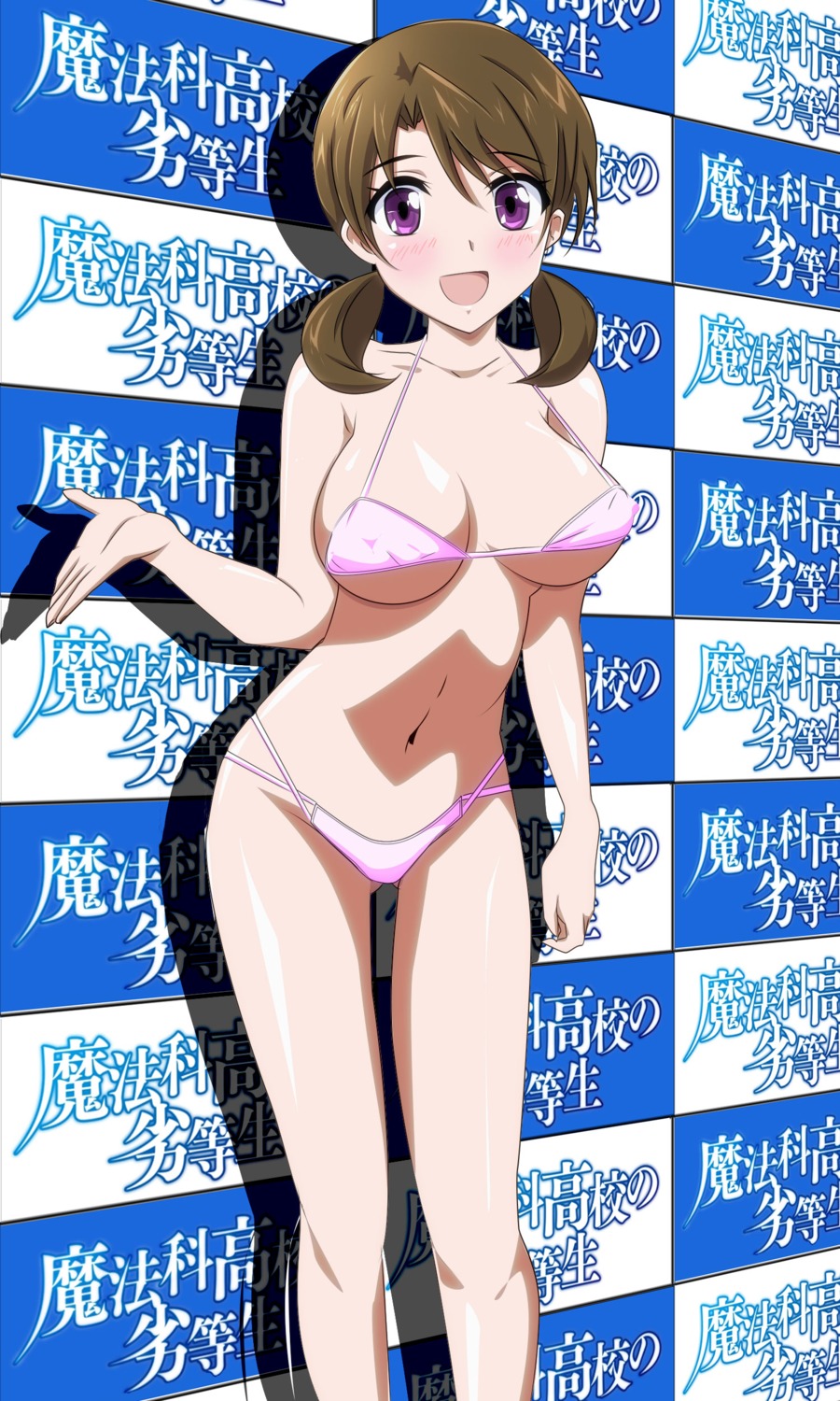 bikini erect_nipples gentoku mahouka_koukou_no_rettousei mitsui_honoka swimsuits