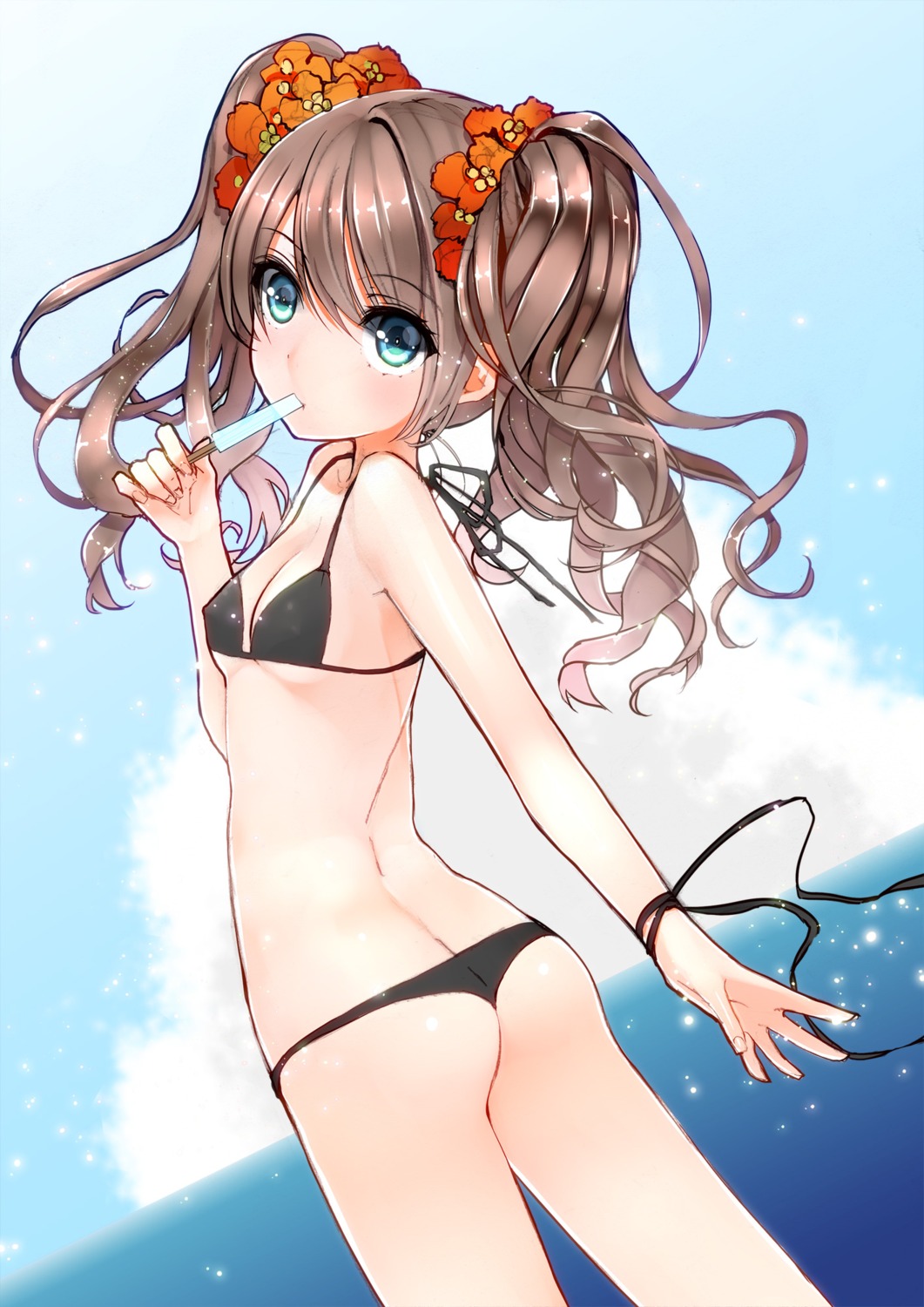 bikini erect_nipples loli swimsuits yada_potato