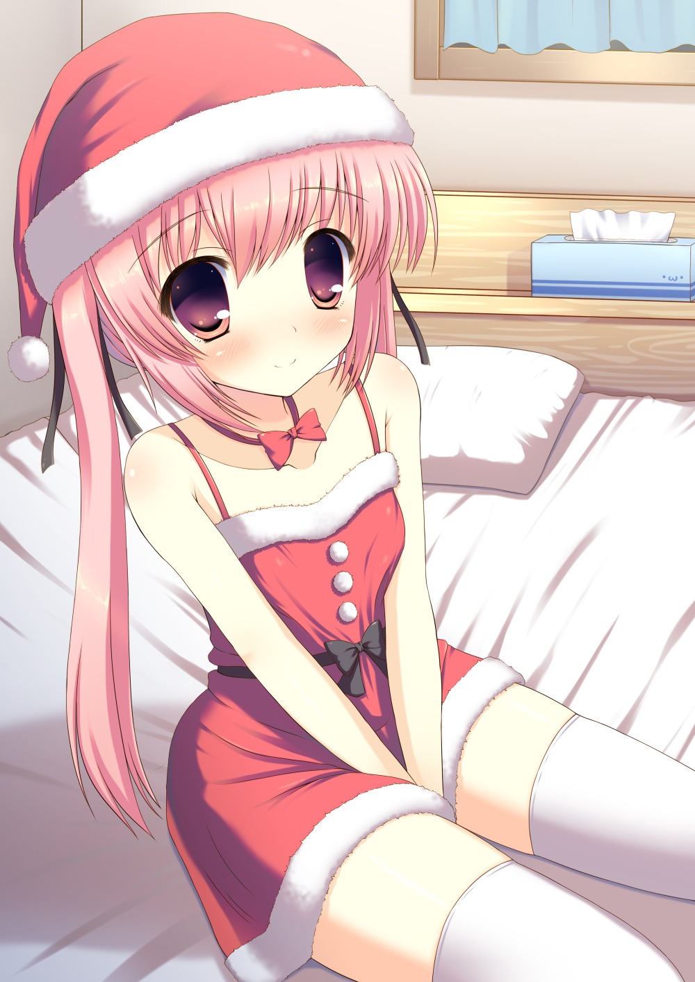 christmas taiki_ken thighhighs