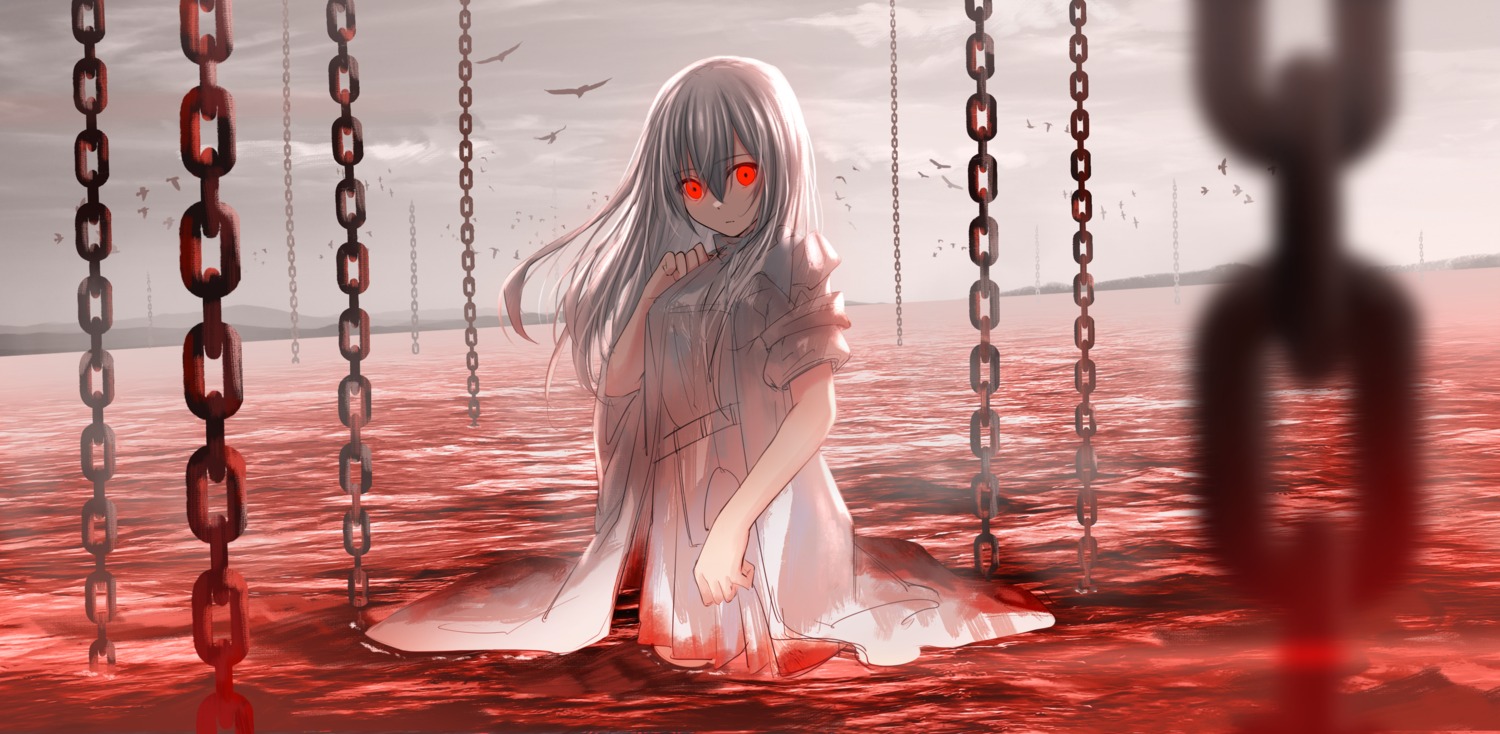 akky_(akimi1127) blood wet