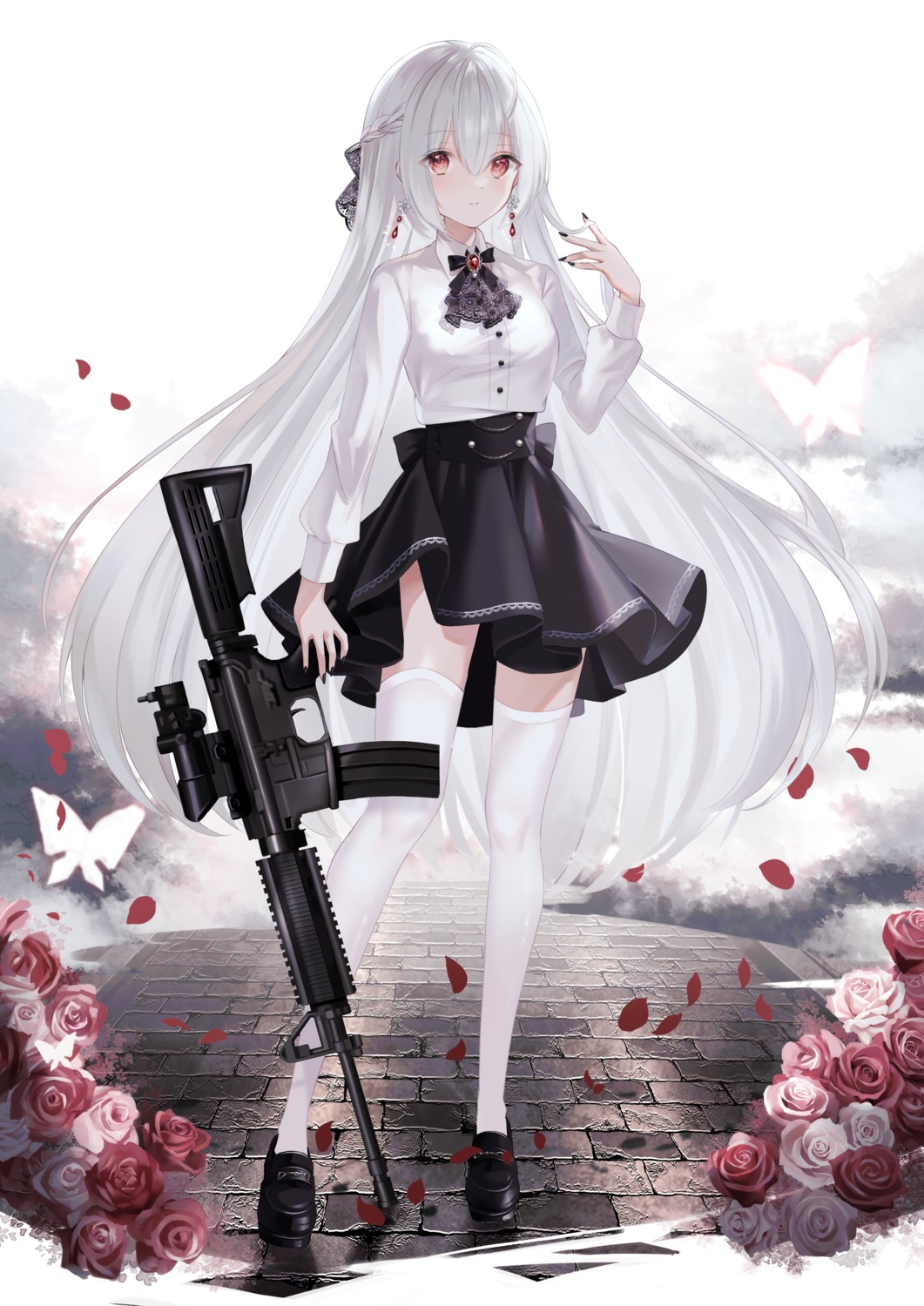 gun thighhighs yumekoron