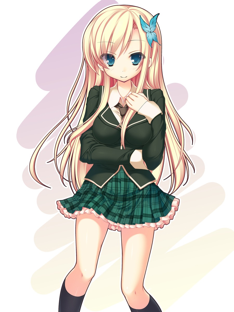 boku_wa_tomodachi_ga_sukunai kashiwazaki_sena ochinsama seifuku