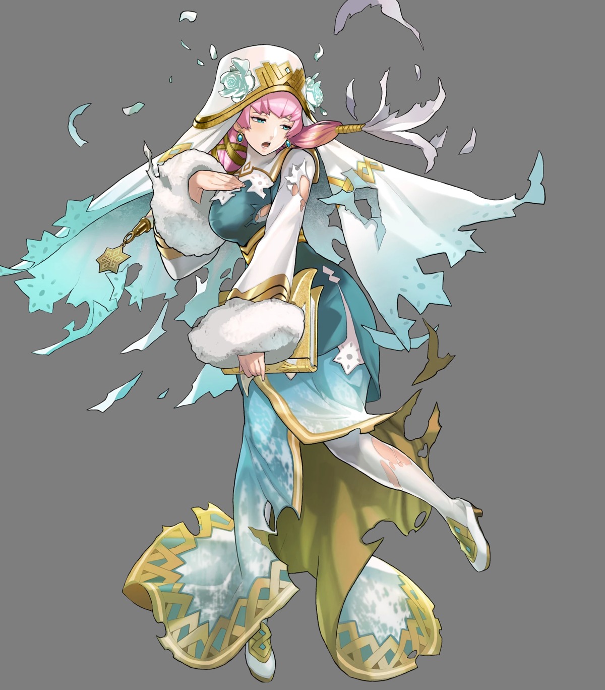 fire_emblem fire_emblem_heroes gunnthra_(fire_emblem) heels maeshima_shigeki nintendo torn_clothes transparent_png