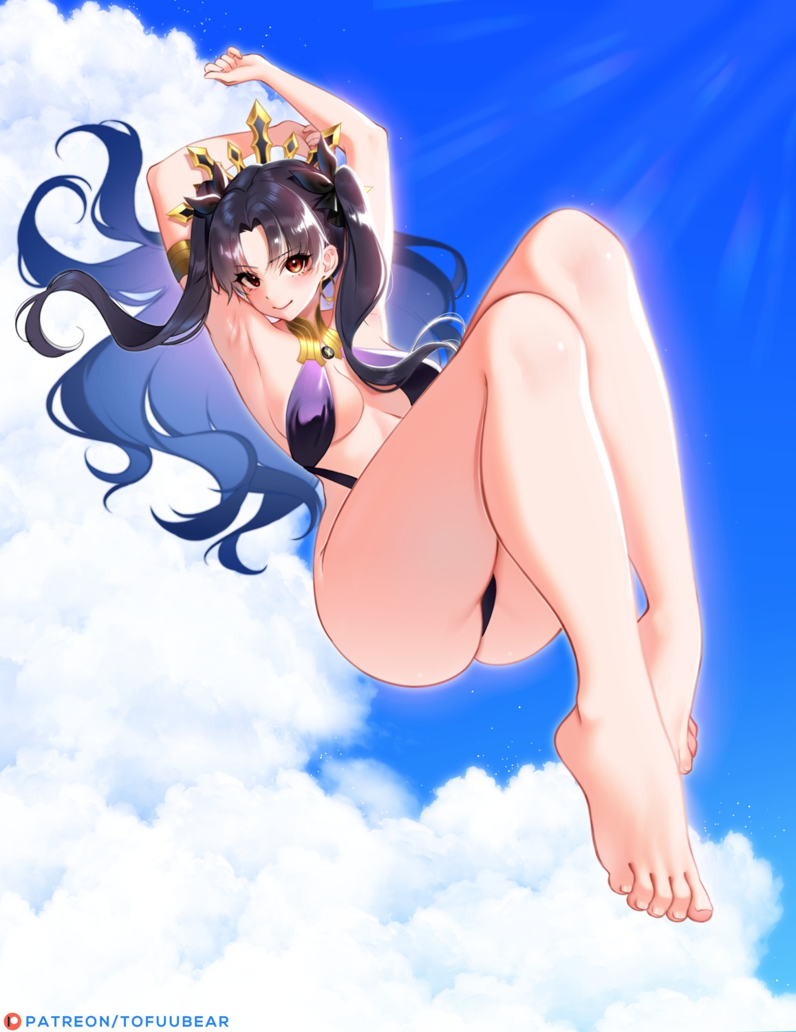 fate/grand_order feet ishtar_(fate/grand_order) swimsuits thighhighs tofuubear