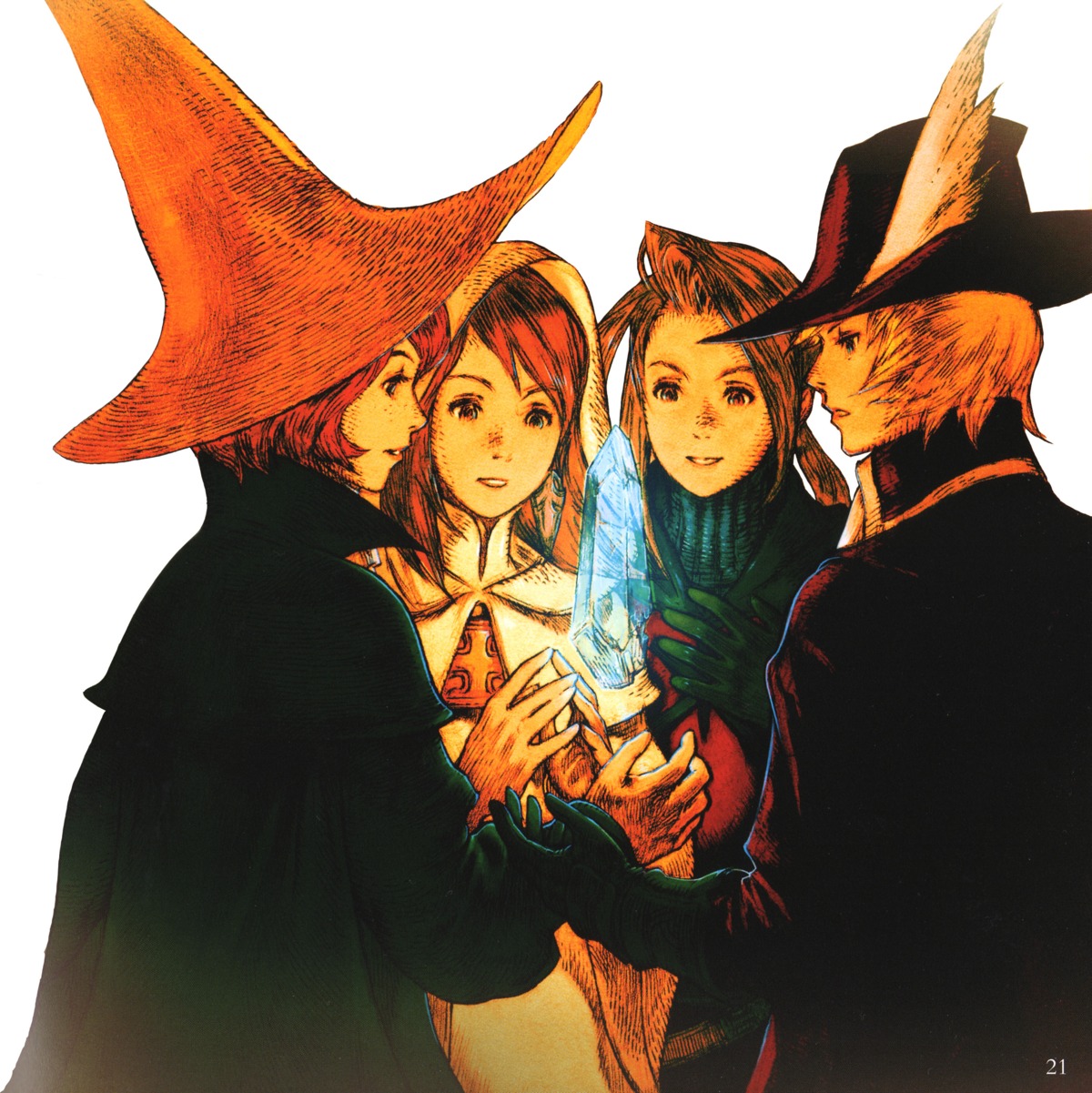 arc final_fantasy final_fantasy_iii ingus luneth refia yoshida_akihiko