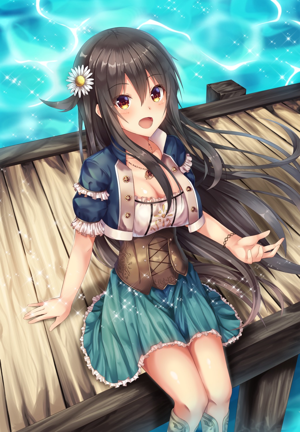 amagi_korona cleavage wet