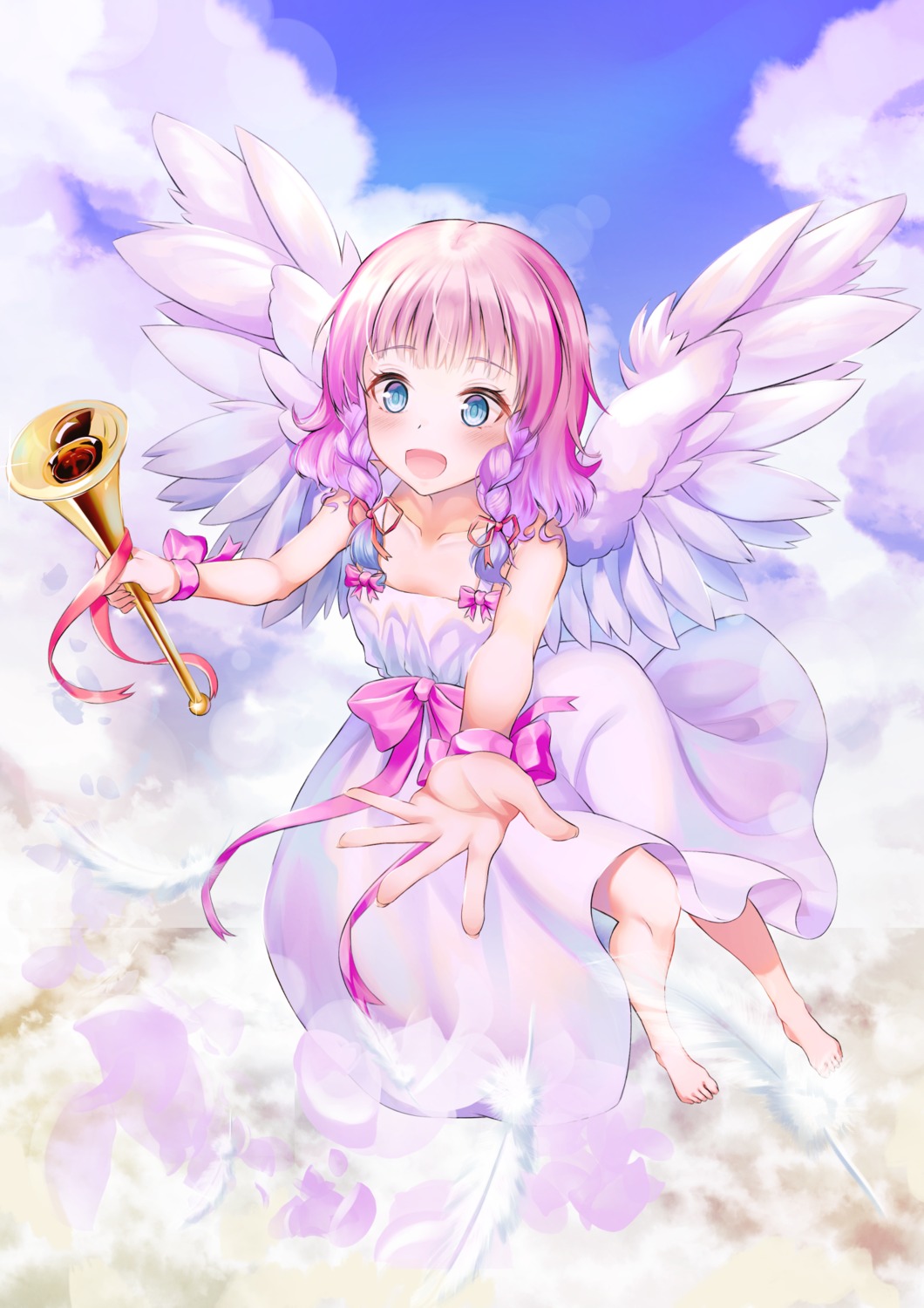 angel dress hyonee wings