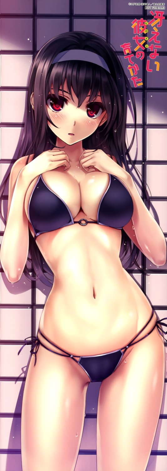 bikini cleavage kasumigaoka_utaha misaki_kurehito saenai_heroine_no_sodatekata swimsuits