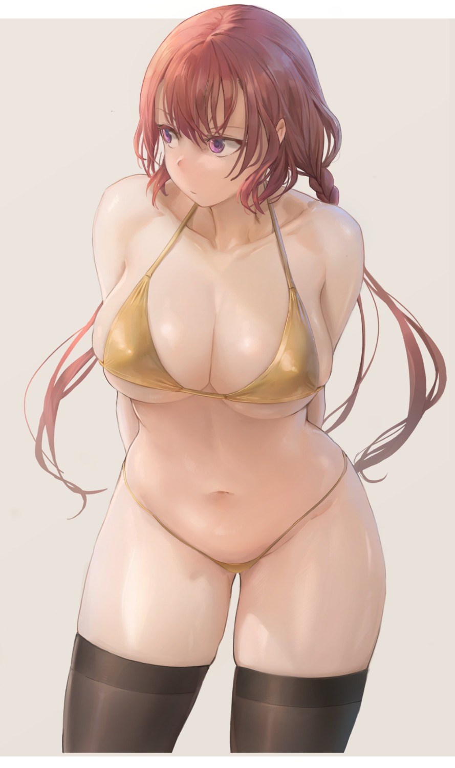 bikini erect_nipples free_style_(yohan1754) swimsuits thighhighs