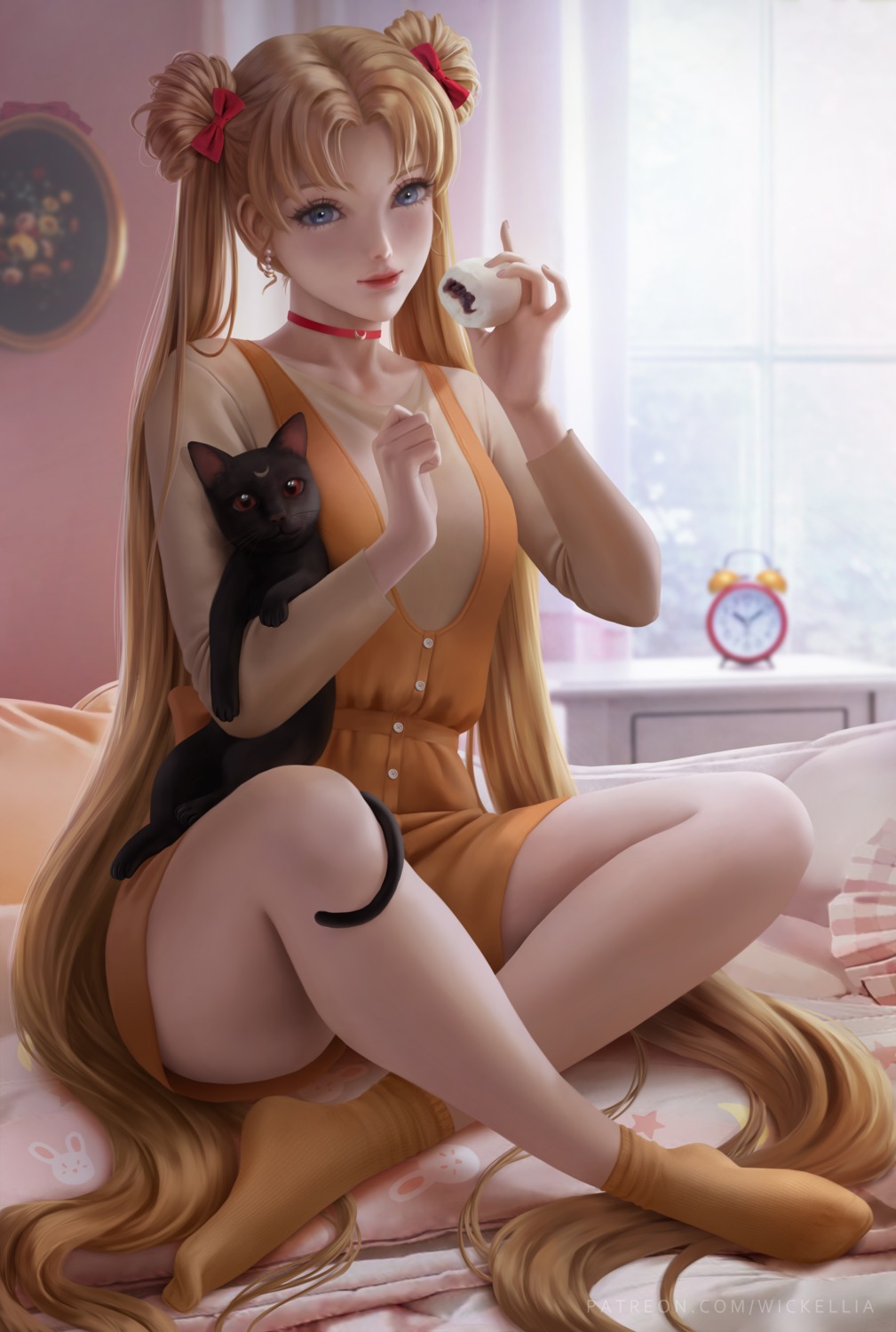 feet neko sailor_moon tsukino_usagi wickellia