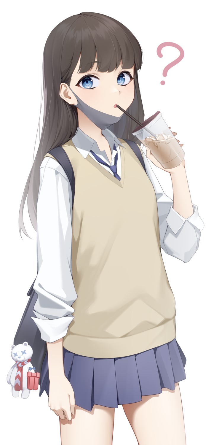 kuen_(kuennn12) seifuku sweater