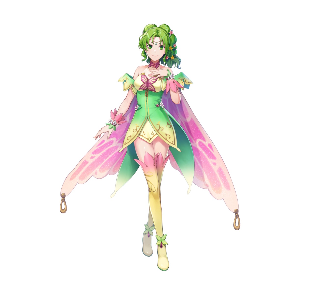 arachel dress fairy fire_emblem fire_emblem:_seima_no_kouseki nintendo tagme thighhighs wings