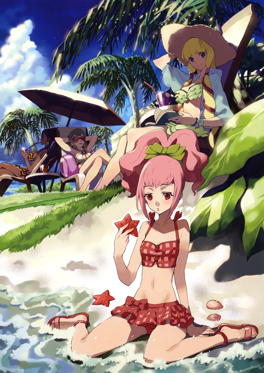 anya_alstreim bikini code_geass dorothea_ernst kashiwada_robin monica_kruszewski nonette_enneagram swimsuits