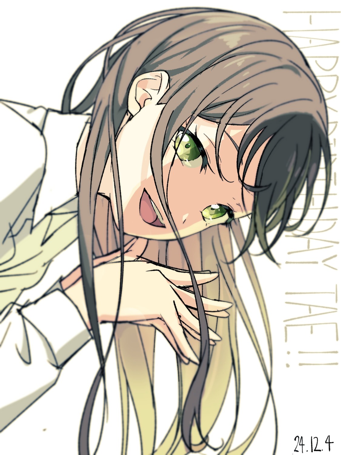 bang_dream! dress_shirt hanazono_tae nobusawa_osamu sketch