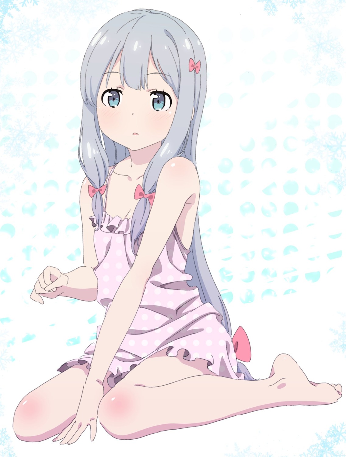 cleavage dress eromanga-sensei feet izumi_sagiri makicha