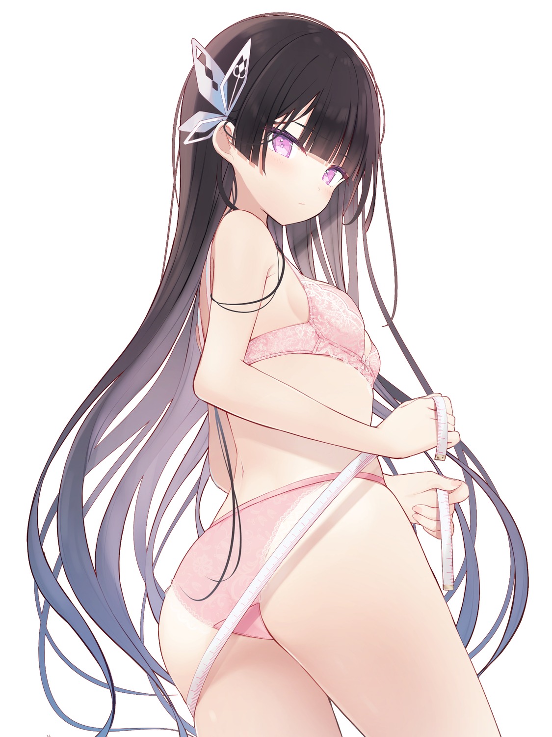 ass bra humuyun kazari_(humuyun) lingerie pantsu thong