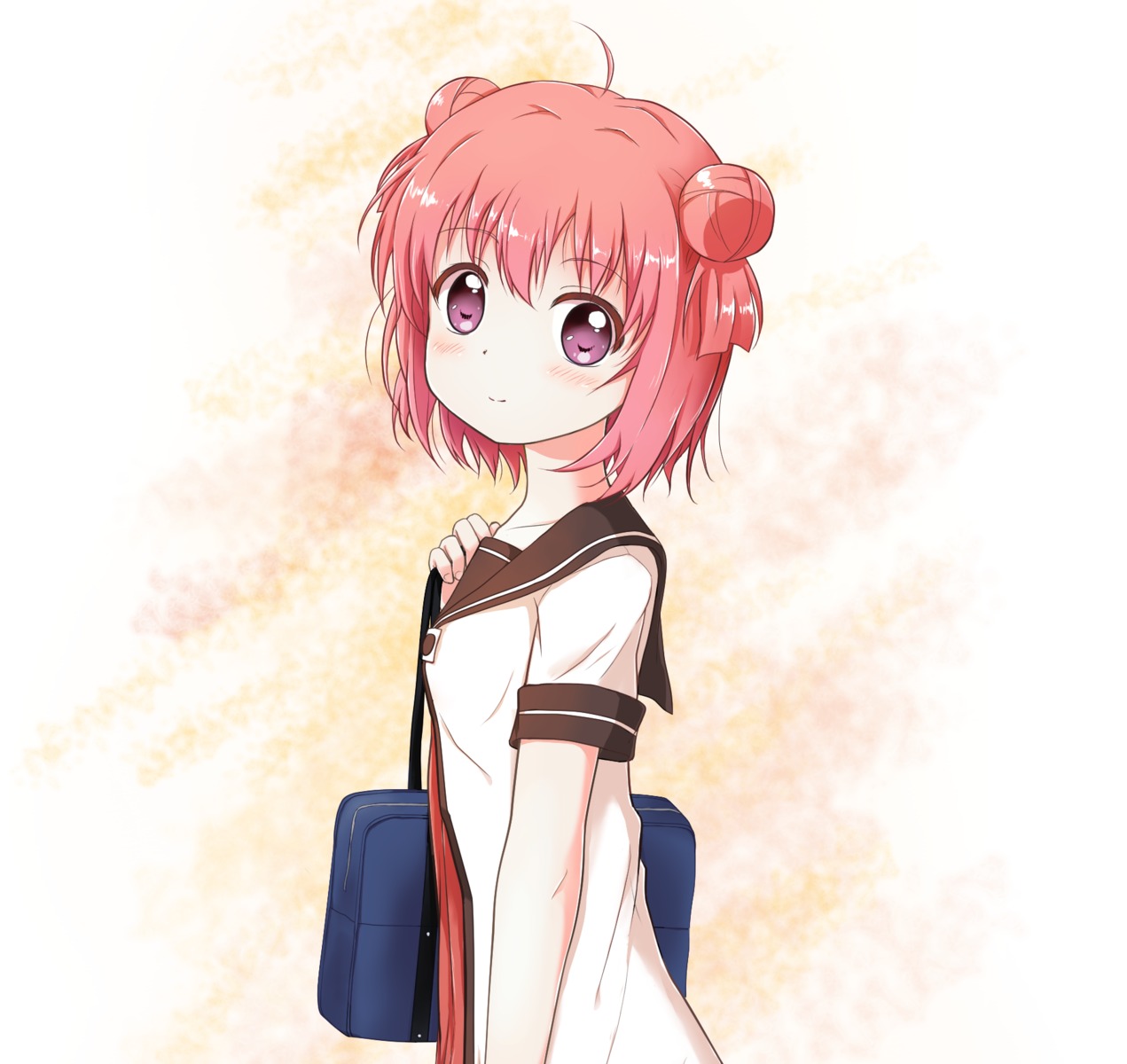 akaza_akari seifuku uneune yuru_yuri