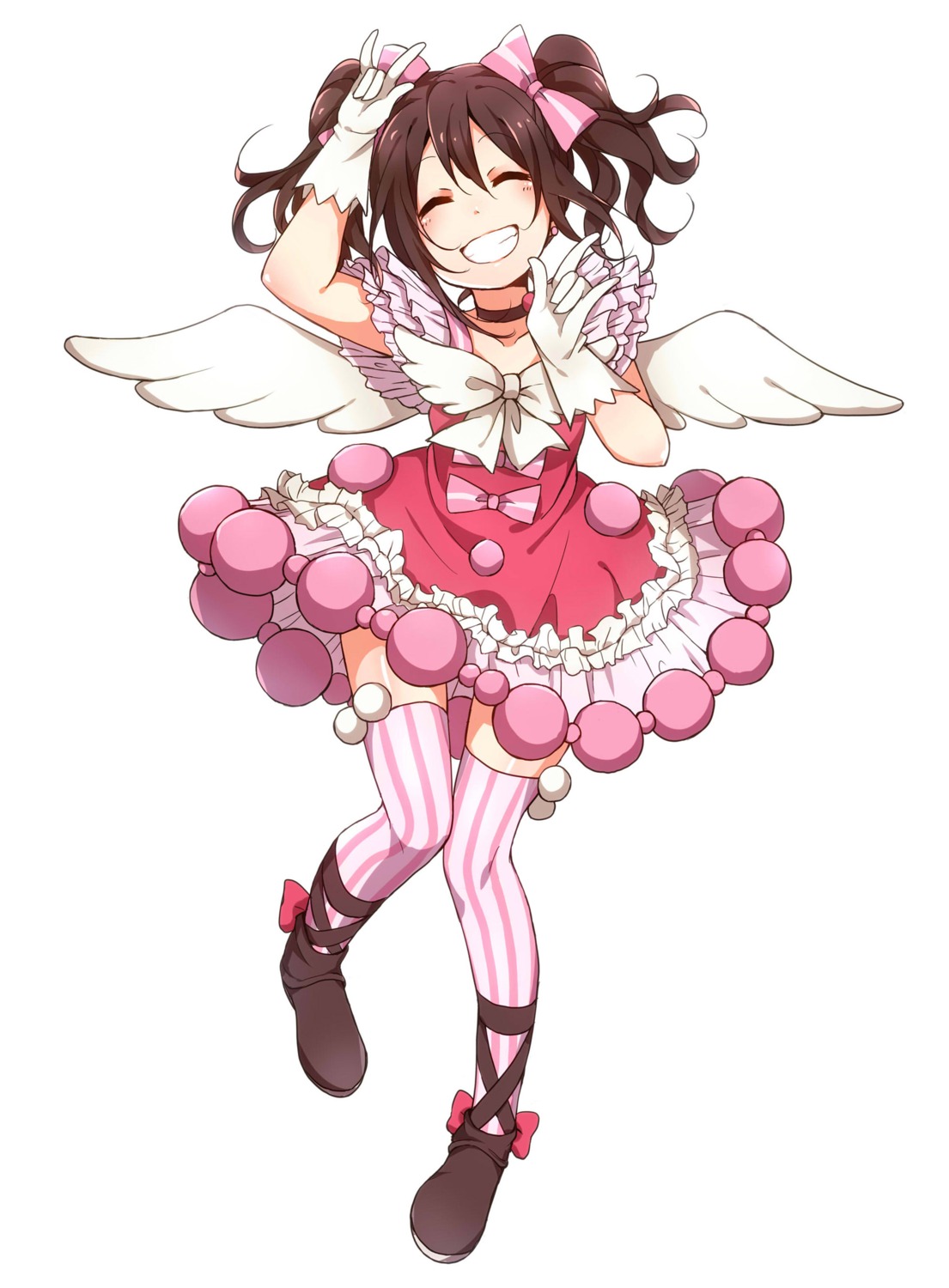 dress heels hotechige love_live! thighhighs yazawa_nico