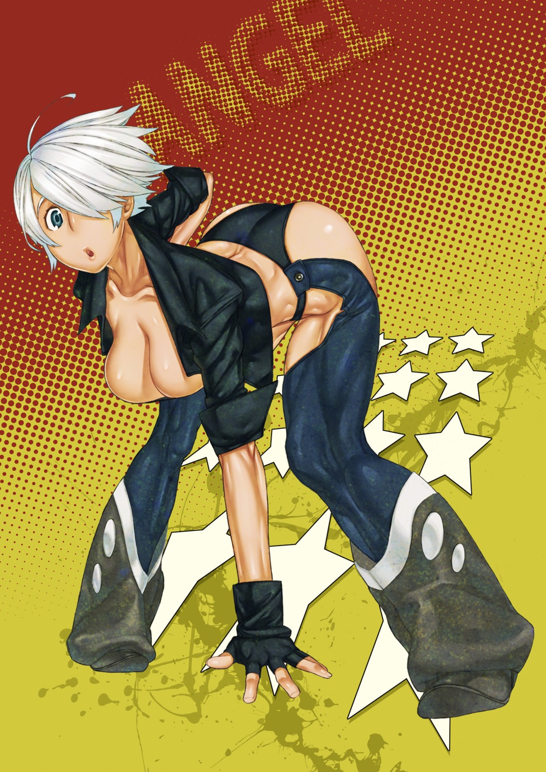 angel_(kof) cleavage harmaline king_of_fighters