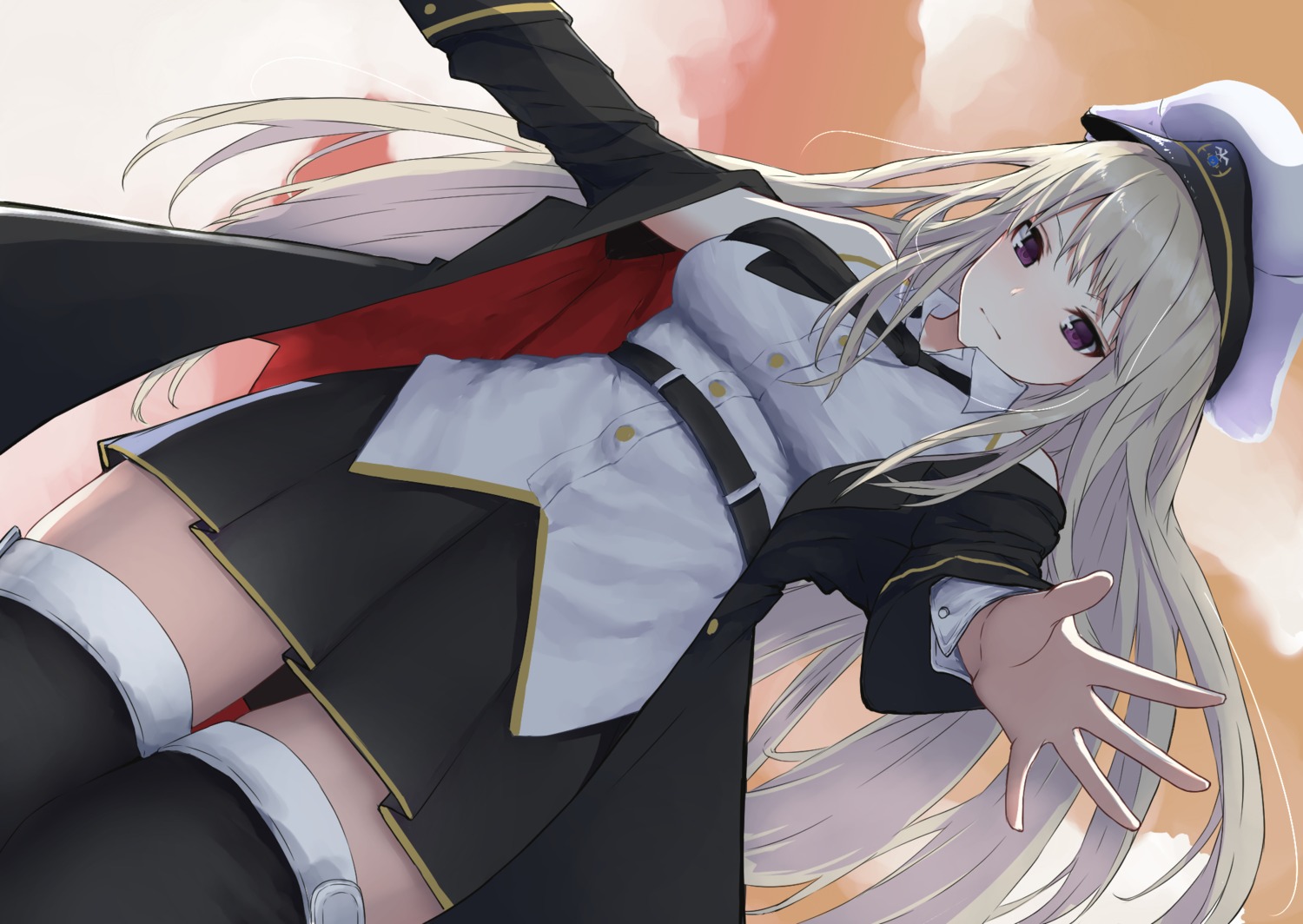 azur_lane enterprise_(azur_lane) isobe_eiji thighhighs uniform