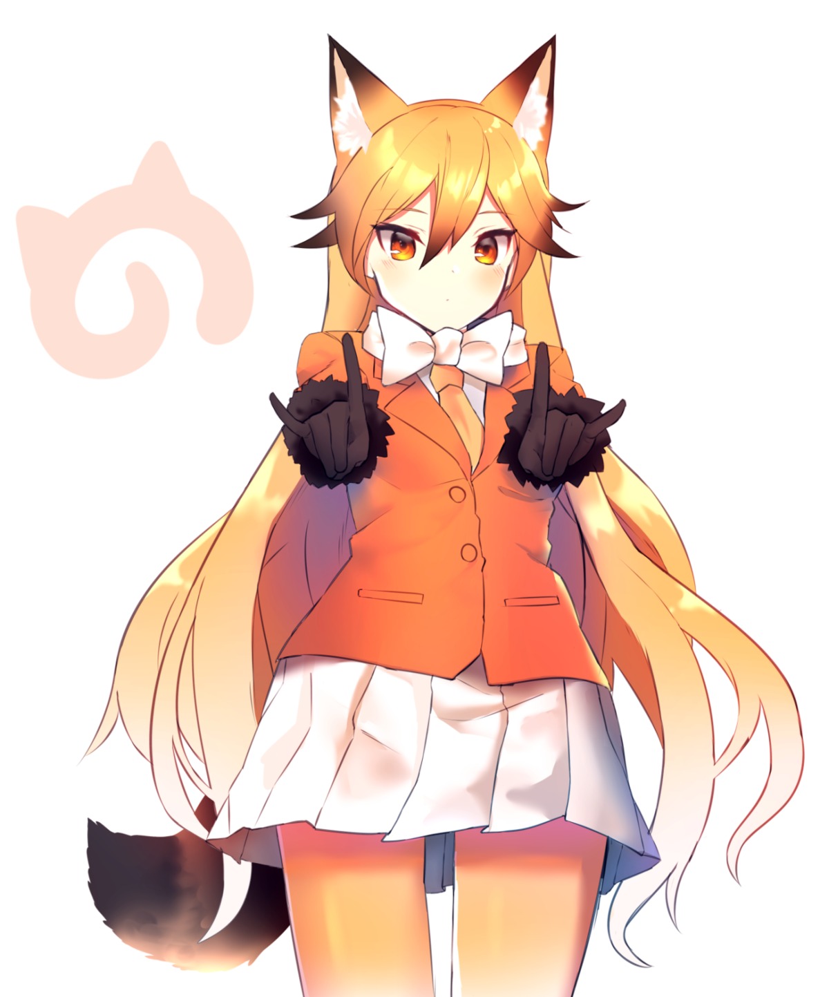 animal_ears ezo_red_fox kemono_friends naitsu tail