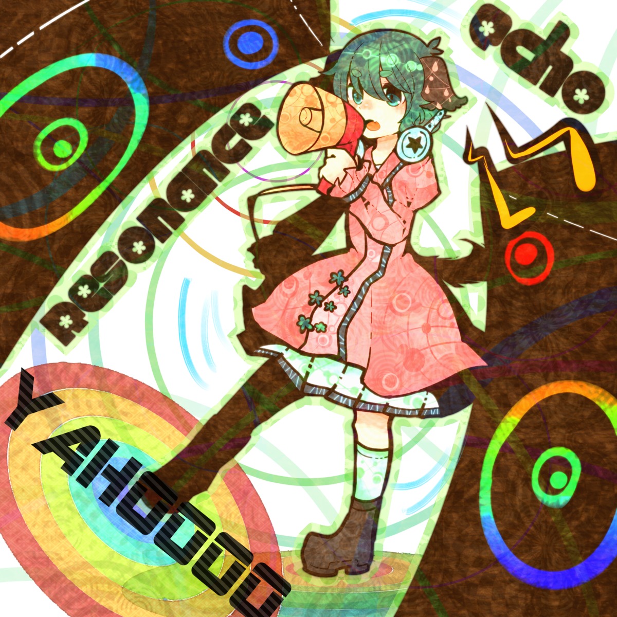 headphones itomugi-kun kasodani_kyouko touhou