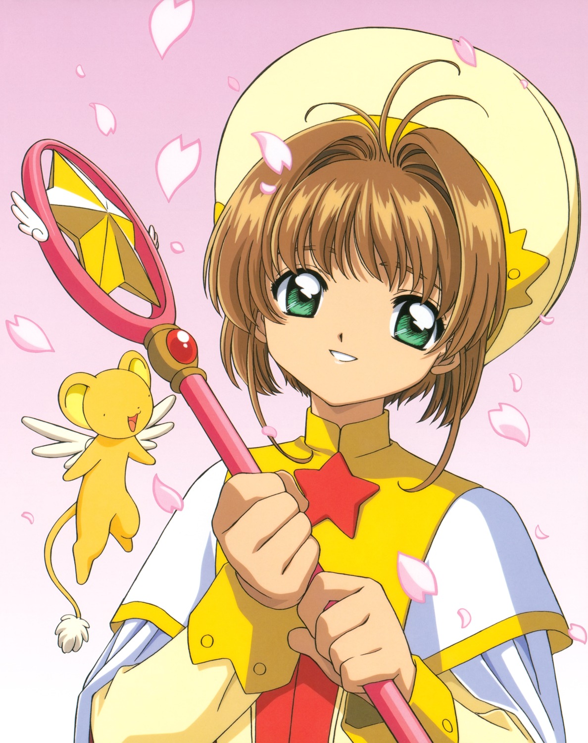 card_captor_sakura fujita_mariko kerberos kinomoto_sakura madhouse weapon