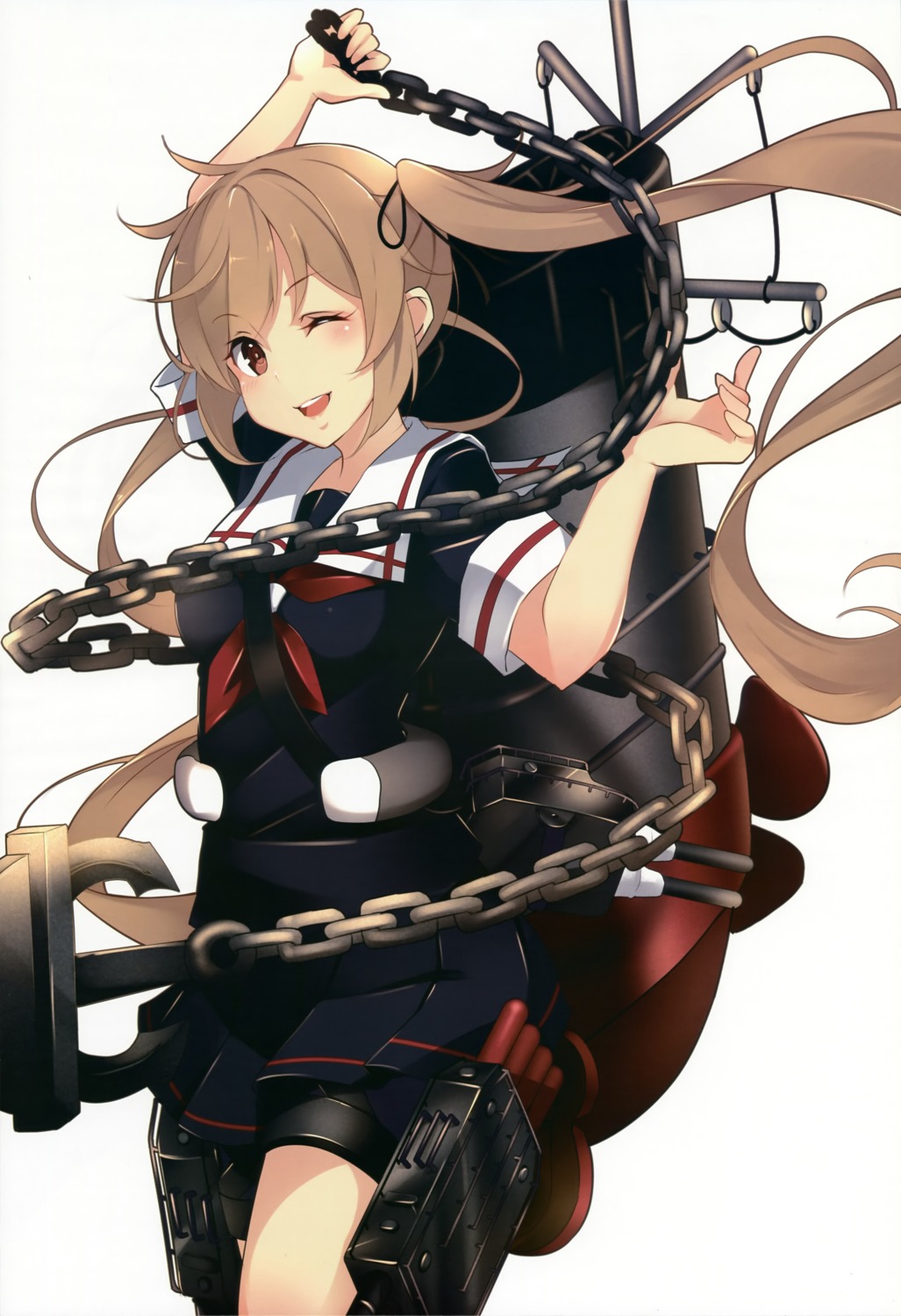 kantai_collection kujou_ichiso murasame_(kancolle) seifuku